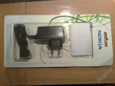 Лот: 215784. Фото: 1. Оригинальное зарядное NOKIA AC-4E... Зарядные устройства, блоки питания, адаптеры сетевые для смартфонов
