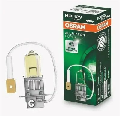 Лот: 20764249. Фото: 1. Лампа H3 Osram 12В 55Вт +30% яркости... Электроприборы для автомобиля