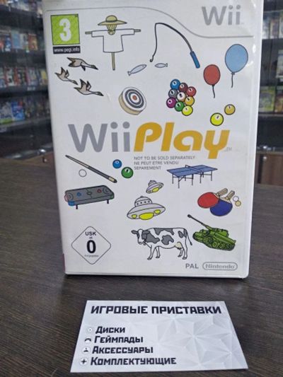 Лот: 16282715. Фото: 1. Wii Play. Wii Лицензия Nintendo... Игры для консолей