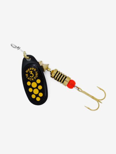 Лот: 25683561. Фото: 1. Блесна Mepps BLACK FURY JAUNE... Другое (спортивная одежда)