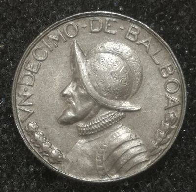Лот: 23283442. Фото: 1. 1/10 бальбоа 1968 года. Панама... Америка