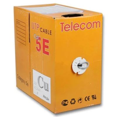 Лот: 4553423. Фото: 1. Витая пара 305m Cu Telecom UTP... Другое (сетевые устройства)