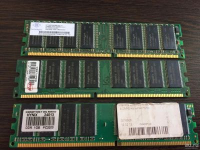 Лот: 10118124. Фото: 1. Оперативная память DDR1 Hynix... Оперативная память