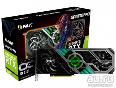 Лот: 17514806. Фото: 1. Palit GeForce RTX 3070 GamingPro... Видеокарты