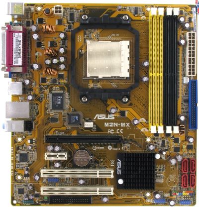 Лот: 16931418. Фото: 1. Материнская плата АМ2: Asus M2N... Материнские платы