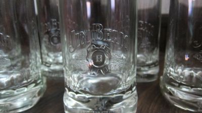 Лот: 22486436. Фото: 1. Бокал под виски Jim Beam новые... Кружки, стаканы, бокалы