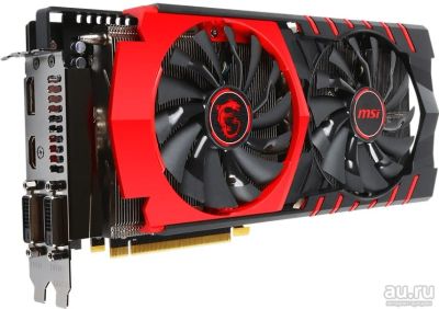 Лот: 17847052. Фото: 1. Видеокарта AMD MSI R9 390 8gb. Видеокарты