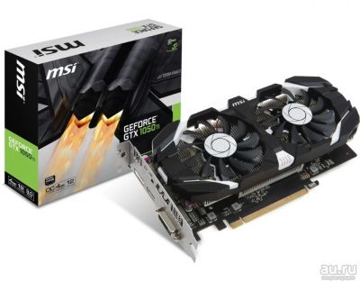 Лот: 12988599. Фото: 1. MSI GeForce GTX 1050 Ti. Видеокарты