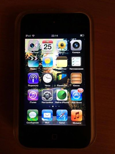 Лот: 3440961. Фото: 1. iPod Touch 4 8 Gb Black/Silver... Плееры