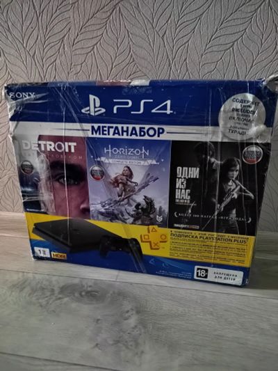 Лот: 19424584. Фото: 1. Новая PlayStation 4 slim ps4 1tb. Игровые приставки, консоли