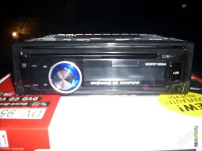 Лот: 1443074. Фото: 1. магнитола DVD MP3 USB AUX новая. Автомагнитолы
