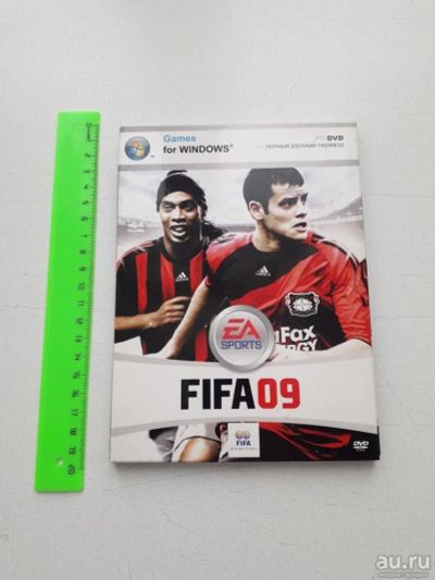 Лот: 13675300. Фото: 1. "FIFA 2009", DVD-диск с игрой... Игры для ПК