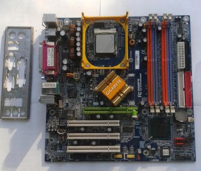 Лот: 9193752. Фото: 1. Материнская плата Gigabyte GA-8IG1000MK... Материнские платы