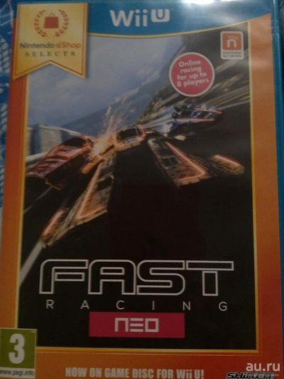 Лот: 8896130. Фото: 1. Fast Racing Neo игра для Wii U. Игры для консолей