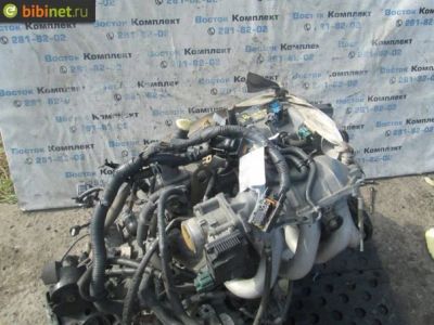 Лот: 8717968. Фото: 1. Двигатель QG18DE Nissan AD VHNY11. Двигатель и элементы двигателя