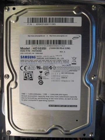 Лот: 5644697. Фото: 1. Жесткий диск Samsung HD103SI. Жёсткие диски (HDD)
