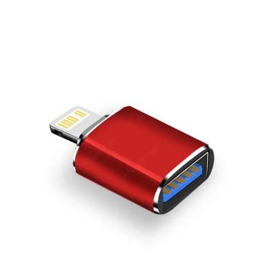 Лот: 23457176. Фото: 1. Переходник (OTG) USB 3.0 - Lightning... Дата-кабели, переходники