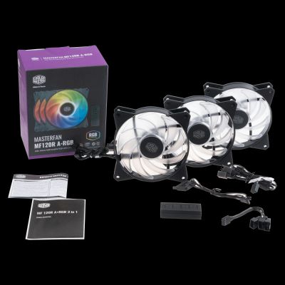 Лот: 14529023. Фото: 1. Cooler Master MasterFan MF120R... Системы охлаждения
