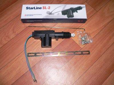 Лот: 4132006. Фото: 1. Электропривод замка StarLine. Автомобильные сигнализации