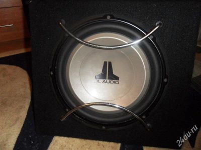 Лот: 1632272. Фото: 1. Sabwoofer JL Audio и усел ORIS. Акустика автомобильная