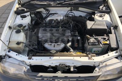 Лот: 11680696. Фото: 1. Двигатель 5e-fe с Toyota caldina. Двигатель и элементы двигателя