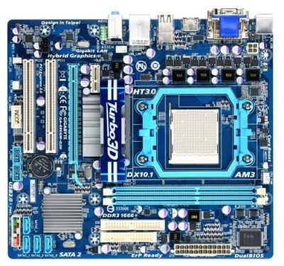 Лот: 4815381. Фото: 1. Gigabyte ga-880gm-D2H обмен на... Материнские платы