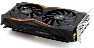 Лот: 11835280. Фото: 1. Gigabyte gtx 1050ti OC. Видеокарты