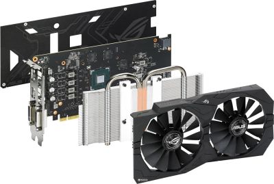Лот: 9985598. Фото: 1. Asus Strix GTX 1050 Ti Gaming... Видеокарты