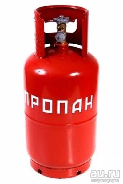 Лот: 17343156. Фото: 1. Газовый баллон 12 литров б/у. Баллоны, газ в баллонах