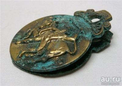 Лот: 11192627. Фото: 1. Зажим для денег (J117). Другое (антиквариат)