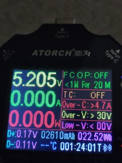 Лот: 20589982. Фото: 1. USB тестер 32V 5A c возможностью... Радиолюбительский инструмент