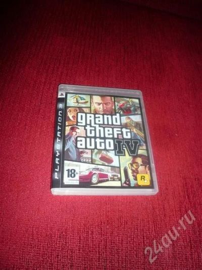 Лот: 454461. Фото: 1. Диск на PS3 Grand Theft Auto 4. Игры для консолей