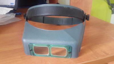 Лот: 8110905. Фото: 1. Бинокулярные очки OptiVISOR+сменные... Радиолюбительский инструмент
