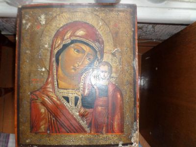 Лот: 9672923. Фото: 1. икона казанской божьей матери. Иконы
