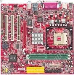 Лот: 74935. Фото: 1. Материнская плата MSI 661FM-L... Материнские платы