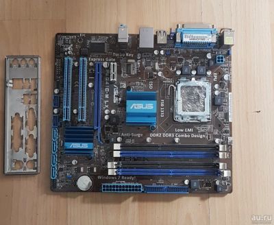 Лот: 17236428. Фото: 1. asus p5g41c-m lx 775 socket. Материнские платы