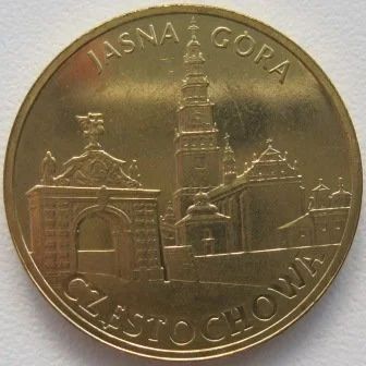 Лот: 7257651. Фото: 1. 2 злотых 2009. Ченстохова, Ясная... Европа