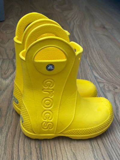 Лот: 18620256. Фото: 1. Резиновые сапоги Crocs c9. Сапоги
