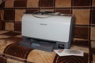 Лот: 13625426. Фото: 1. Принтер цветной лазерный Samsung... Картриджи, расходные материалы