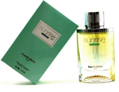 Лот: 11145198. Фото: 1. Franck Olivier men Sunrise Vetiver... Мужская парфюмерия