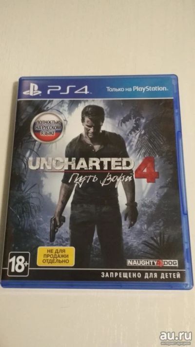 Лот: 13554608. Фото: 1. Uncharted 4 путь вора. Игры для консолей