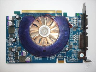 Лот: 1005842. Фото: 1. GeForce 8600GT PCI-E 256MB DDR3... Видеокарты