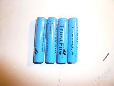 Лот: 308626. Фото: 1. Аккумуляторы TR10440 3.7V 600mAh... Батарейки, аккумуляторы, элементы питания