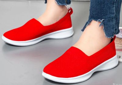 Лот: 18983038. Фото: 1. ❤️️ Летние женские тапочки красные... Кеды, кроссовки, слипоны