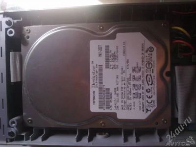 Лот: 2004479. Фото: 1. HDD IDE Hitachi Deskstar 7k160... Жёсткие диски (HDD)