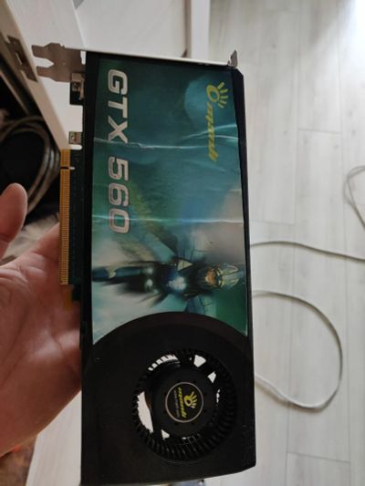 Лот: 19273365. Фото: 1. Видеокарта gtx 560 неисправна. Видеокарты
