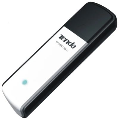 Лот: 3860243. Фото: 1. Wi-Fi USB адаптер Tenda W322U... WiFi, Bluetooth адаптеры
