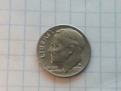 Лот: 15032524. Фото: 1. 10 центов США D 1979 год. Америка