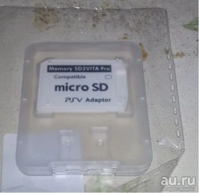 Лот: 16499920. Фото: 1. Переходник MicroSD для PS Vita... Аксессуары для игровых приставок, консолей, геймпады