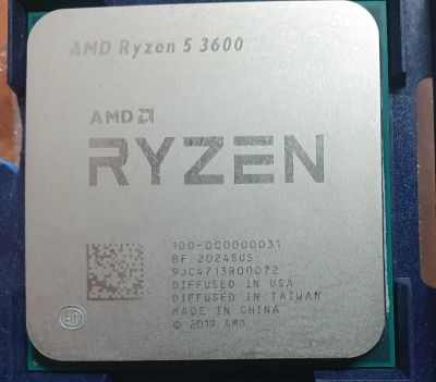 Лот: 20763570. Фото: 1. AMD Ryzen 5 3600. Процессоры